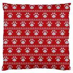 Paws Love Dogs Paws Love Dogs Standard Flano Cushion Case (one Side) by designsbymallika