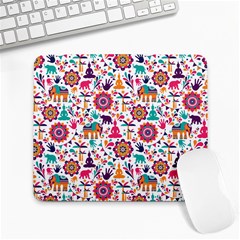 Indian Love Large Mousepads by designsbymallika