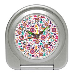 Indian Love Travel Alarm Clock by designsbymallika