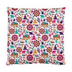 Indian Love Standard Cushion Case (two Sides) by designsbymallika