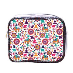 Indian Love Mini Toiletries Bag (one Side) by designsbymallika