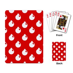 Christmas 007 Large Playing Cards Single Design (rectangle) by MooMoosMumma