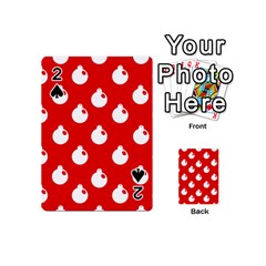 Christmas 007 Large Playing Cards 54 Designs (mini) by MooMoosMumma