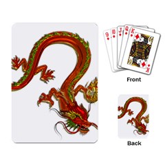 Dragon Art Glass Metalizer China Playing Cards Single Design (rectangle)