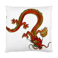 Dragon Art Glass Metalizer China Standard Cushion Case (one Side)