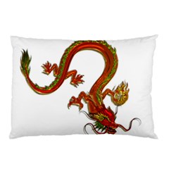 Dragon Art Glass Metalizer China Pillow Case