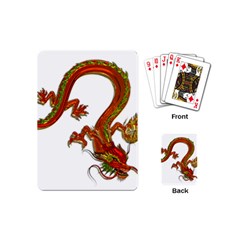 Dragon Art Glass Metalizer China Playing Cards Single Design (mini)