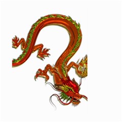 Dragon Art Glass Metalizer China Large Garden Flag (two Sides)