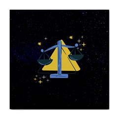 Horoscope Libra Astrology Zodiac Tile Coaster by Mariart