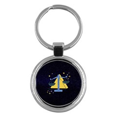 Horoscope Libra Astrology Zodiac Key Chain (round)