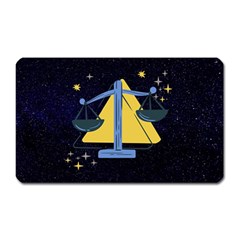 Horoscope Libra Astrology Zodiac Magnet (rectangular) by Mariart