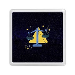 Horoscope Libra Astrology Zodiac Memory Card Reader (square) by Mariart