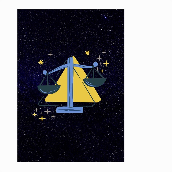 Horoscope Libra Astrology Zodiac Large Garden Flag (Two Sides)