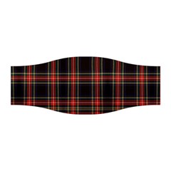 Stewart Black Tartan Stretchable Headband by impacteesstreetwearfour