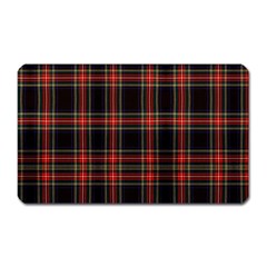 Stewart Black Tartan Magnet (rectangular) by impacteesstreetwearfour