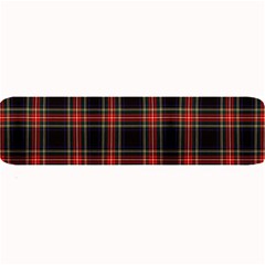 Stewart Black Tartan Large Bar Mats by impacteesstreetwearfour