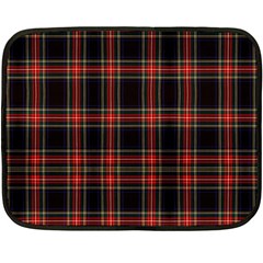 Stewart Black Tartan Fleece Blanket (mini) by impacteesstreetwearfour