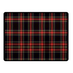 Stewart Black Tartan Fleece Blanket (small) by impacteesstreetwearfour