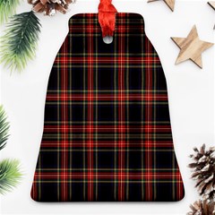 Stewart Black Tartan Bell Ornament (two Sides) by impacteesstreetwearfour