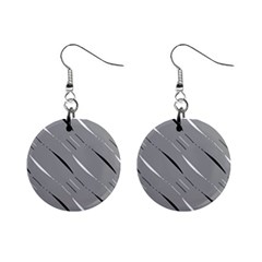 Ultimate Gray, Black & White Mini Button Earrings by Kettukas