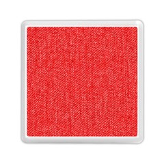 Red Denim Design  Memory Card Reader (square) by ArtsyWishy