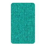 Green Denim Memory Card Reader (Rectangular) Front