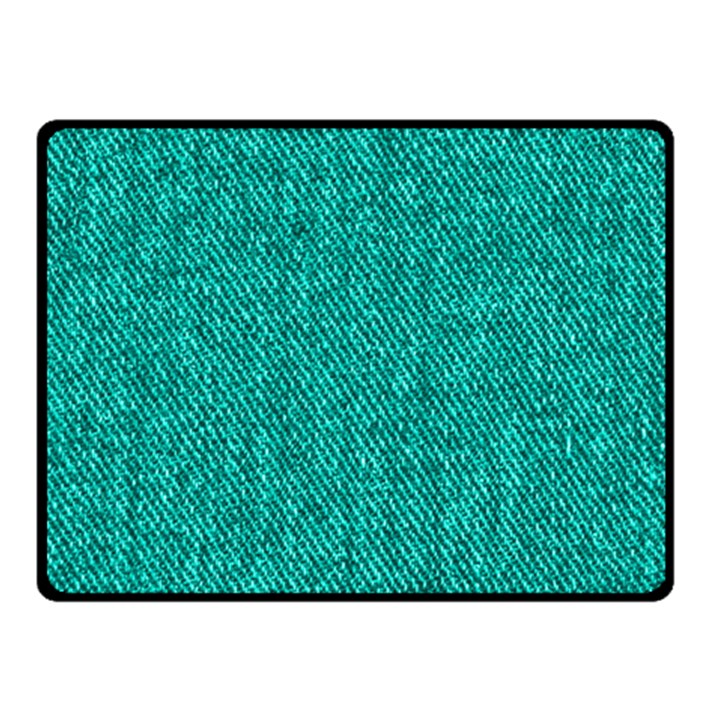 Green Denim Fleece Blanket (Small)