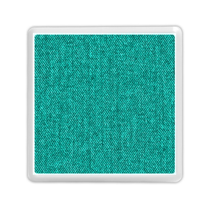 Green Denim Memory Card Reader (Square)