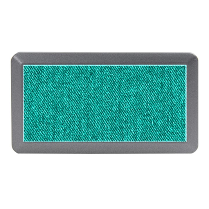 Green Denim Memory Card Reader (Mini)