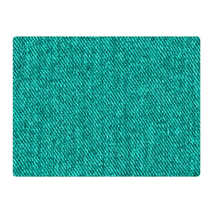 Green Denim Double Sided Flano Blanket (Mini)