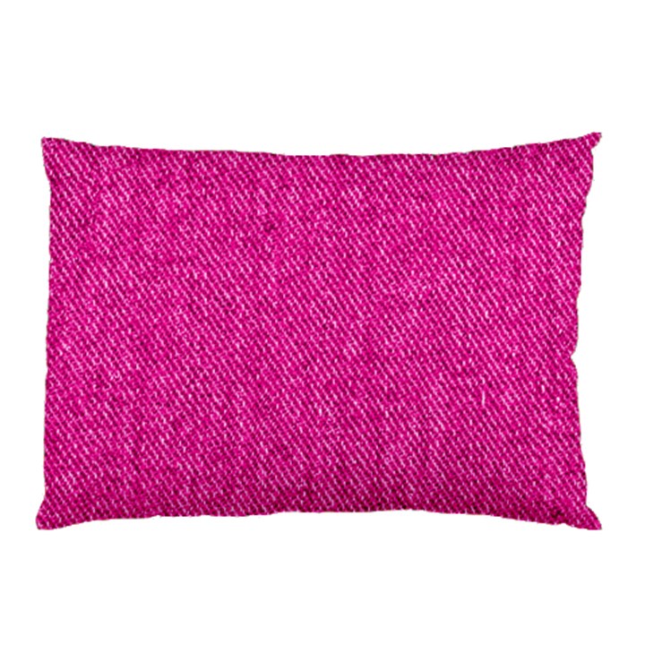 Pink Denim Design  Pillow Case