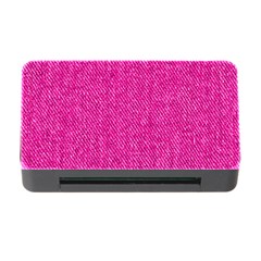 Pink Denim Design  Memory Card Reader with CF