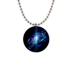 The Galaxy 1  Button Necklace by ArtsyWishy