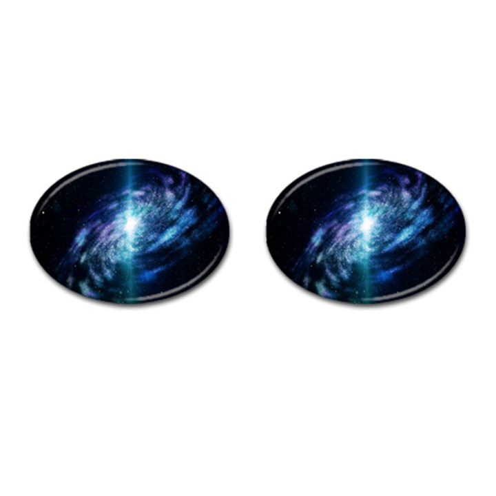 The Galaxy Cufflinks (Oval)