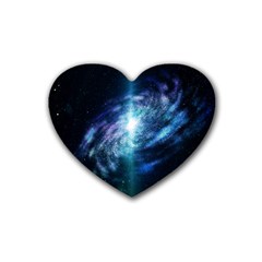 The Galaxy Heart Coaster (4 Pack)  by ArtsyWishy