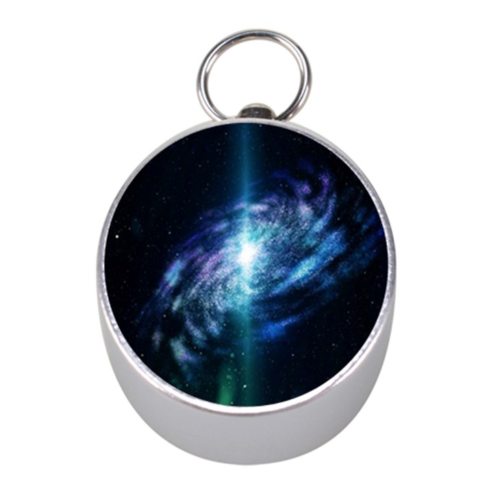 The Galaxy Mini Silver Compasses