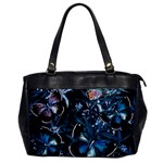 Beautiful Blue Butterflies  Oversize Office Handbag Front