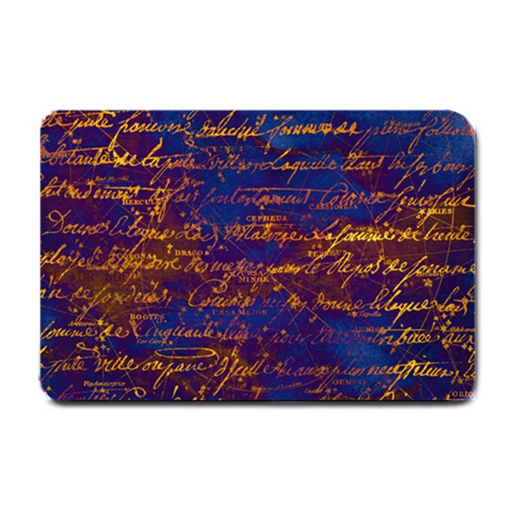 Majestic Purple And Gold Design Small Doormat 