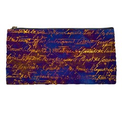 Majestic Purple And Gold Design Pencil Case by ArtsyWishy