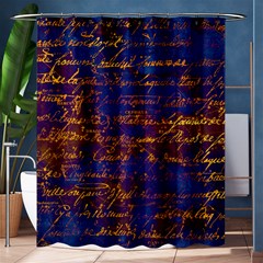 Majestic Purple And Gold Design Shower Curtain 60  X 72  (medium)  by ArtsyWishy