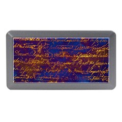 Majestic Purple And Gold Design Memory Card Reader (mini) by ArtsyWishy