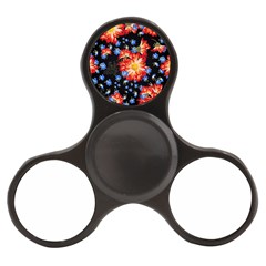 Orange And Blue Chamomiles Design Finger Spinner by ArtsyWishy