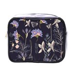 Butterflies and Flowers Painting Mini Toiletries Bag (One Side) Front