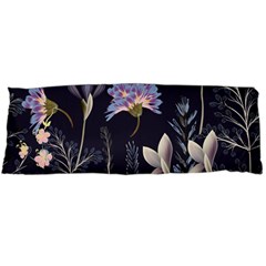 Butterflies And Flowers Painting Body Pillow Case (dakimakura) by ArtsyWishy