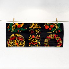 Russian Khokhloma Hand Towel by goljakoff