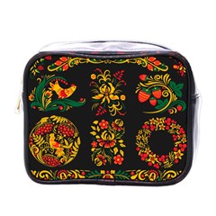 Russian Khokhloma Mini Toiletries Bag (one Side) by goljakoff