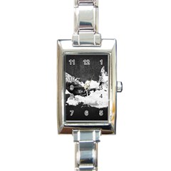 Whale Dream Rectangle Italian Charm Watch by goljakoff