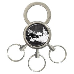 Whale Dream 3-ring Key Chain by goljakoff