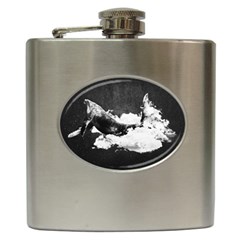 Whale Dream Hip Flask (6 Oz) by goljakoff