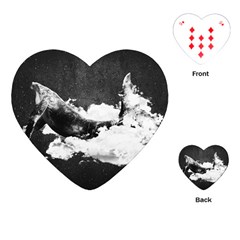 Whale Dream Playing Cards Single Design (heart) by goljakoff